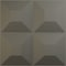 Ekena Millwork 19 5/8in. W x 19 5/8in. H Foster EnduraWall Decorative 3D Wall Panel Covers 2.67 Sq. Ft. WP20X20FOISG - alternate 1